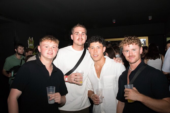 Pub Crawl Barcelona: 4 nightclubs + shots + skip-the-line entry - Stop-by-Stop: Three Bars, Shots, and One Legendary Club
