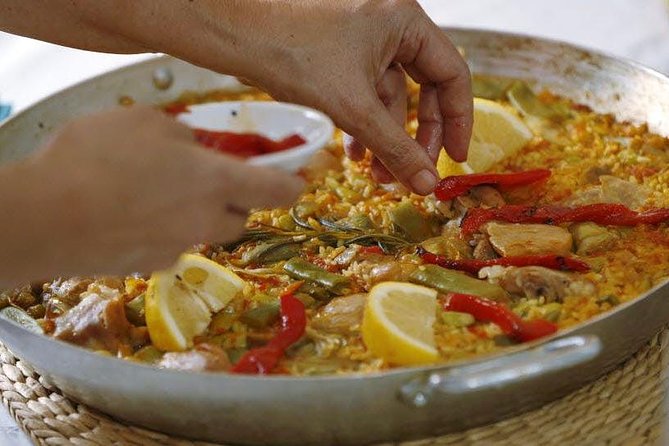Rooftop Paella Seafood Cooking Class Experience in Barcelona - Rooftop Dinner Over the Old Port at Sunset