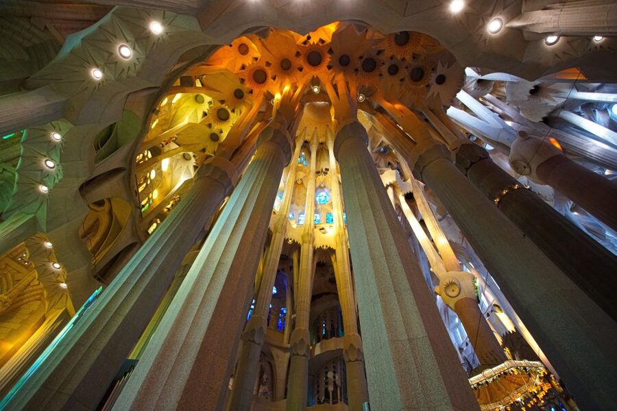 Sailing Experience, Sagrada Familia & Park Guell - 1.5-hour sailing on the Med: tips, a swim option, and drinks on board