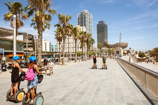 Sightseeing Segway Tour in Barcelona - The Route in Plain English: Roman Wall to Port Vell and Back