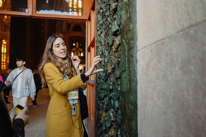 Skip the Line Sagrada Familia Guided Tour & Optional Cava Upgrade - Nativity Façade entry: the façade Gaudí finished in his lifetime
