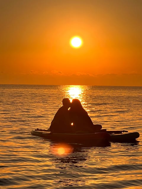 STAND UP PADLE SURF SUNRISE+BREAKFAST+PHOTOS&VIDEOSPRO+GUIDE - Timing realities: sunrise changes, sea can cancel