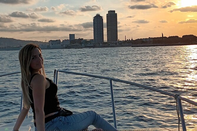 Sunset yacht ride in Barcelona + snacks and drinks - The Hotel W Stop: Optional Swim Time and Photo Break