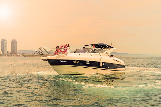 Sunset yacht ride in Barcelona + snacks and drinks - Meeting Point at Edifici Capitanía and the 7:00 pm Start