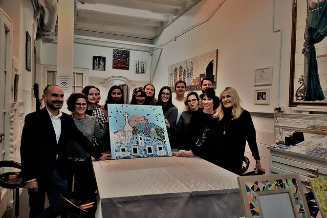 Teambuilding Barcelona: Create the logo of your company in mosaic - Practical timing and how to plan around a workshop in Ciutat Vella