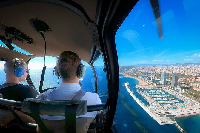 Unique Helicopter Flight with Optional Sailing Experience - From the Sea: How the Helicopter Flight Typically Feels