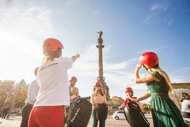 Welcome Barcelona Segway Tour - From Jardins de les Tres Xemeneies to the city: the Segway rhythm