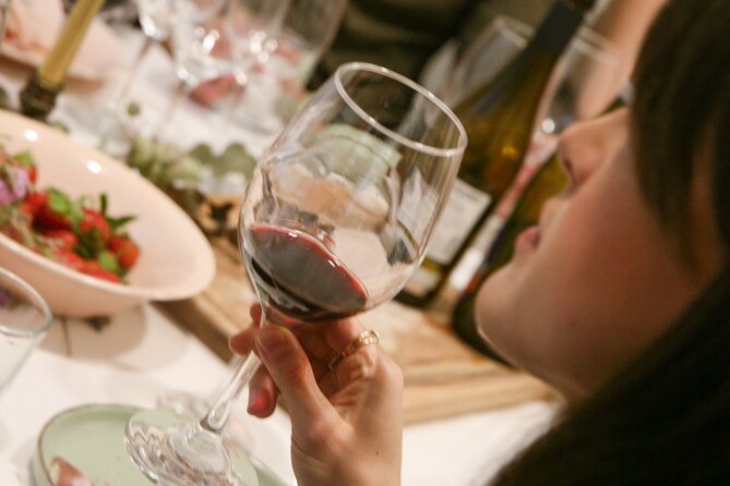 Wine tasting with a view of the Sagrada Familia - What’s included: cava, 4 wine tastings, and snacks that act like dinner